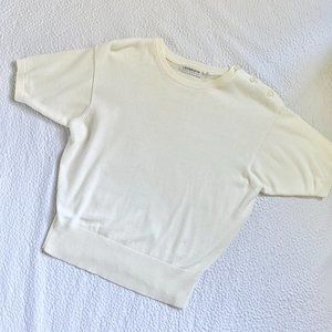 Vintage Liz Claiborne Cream Knit Sweater